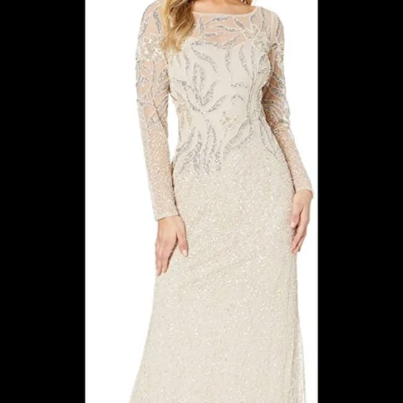 princess polly baby blue dress ASOS DESIGN Elizabeth long sleeve wedding main image 0